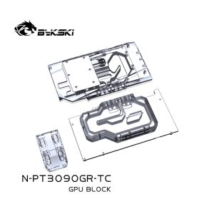 Bykski Palit RTX 3090 GameRock OC (N-PT3090GR-TC) Full Coverage GPU Water Block w/ Integrated Active Backplate