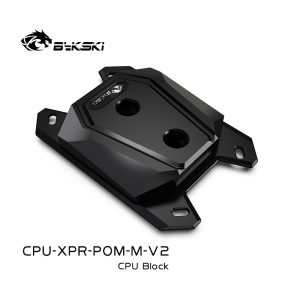 Bykski CPU-XPR-POM-M-V2 Water Cooling Block - POM (AM3 / AM4 / Ryzen 3/5/7/9)& AM5 ( With Adapter Screws)