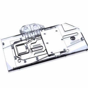 Bykski XFX RX6800 Overseas Edition (A-XF6800-X) Full Coverage GPU Water Block and Backplate