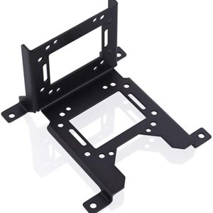 Bykski 120mm Multi Function 90 Degree Shelf Style Water Cooling Bracket - Black (B-PMFS)