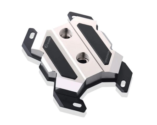 Bykski CPU-XPH-T8-AM CPU Water Cooling Block - Full Metal - Nickel Plated - Black Accent (AM4 / AM3 / AM2 / FM2 / FM1)