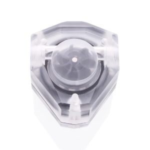 Bykski 2-Way Diamond Flow Indicator - Clear (B-FMPA-DM-X)