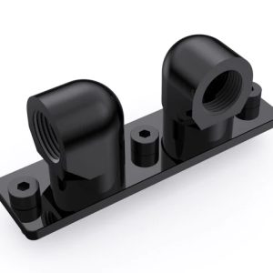 Bykski GPU Block 90 Degree Rotary Bridge Module - Black (B-VGA-MINI-X)