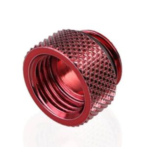 Bykski G 1/4in. Male/Female Extension Coupler - 7.5mm - Red (B-EXJ-7.5-R)