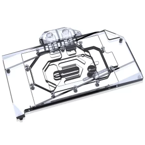 Bykski Full Coverage GPU Water Block and Backplate For MSI GeForce RTX 4070 Ti SUPRIM X 12G (N-MS4070TITRIO-X-V2)